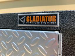 Gladiator Garageworks Welded Steel Wall Gearbox Cabinets. This Item is 66" T x 30" W x 19" D