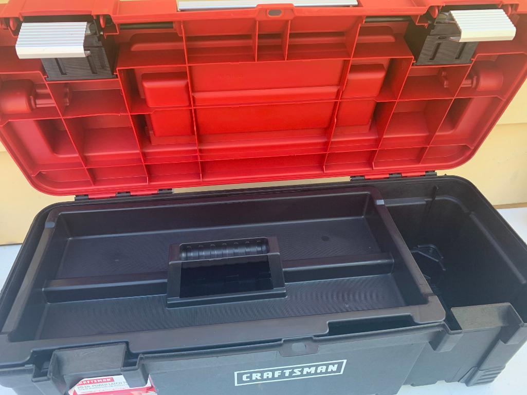 Craftsman 26" Power Latch Toolbox. This is Brand New and Unused - As Pictured