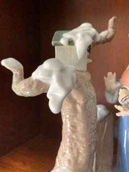 Lladro "Winter Frost" with Original Box. This is 10" Tall