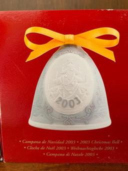 Lladro "2003 Christmas Bell" with Original Box. This has Never Been Out of the Box