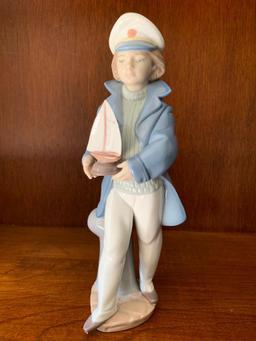 Lladro "Little Sailor Boy" with Original Box. This is 9" Tall
