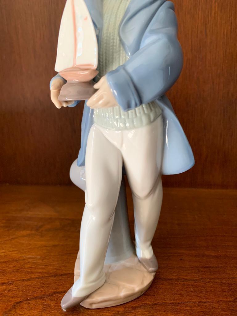 Lladro "Little Sailor Boy" with Original Box. This is 9" Tall