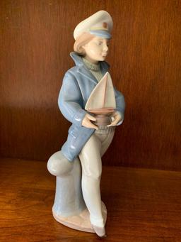 Lladro "Little Sailor Boy" with Original Box. This is 9" Tall