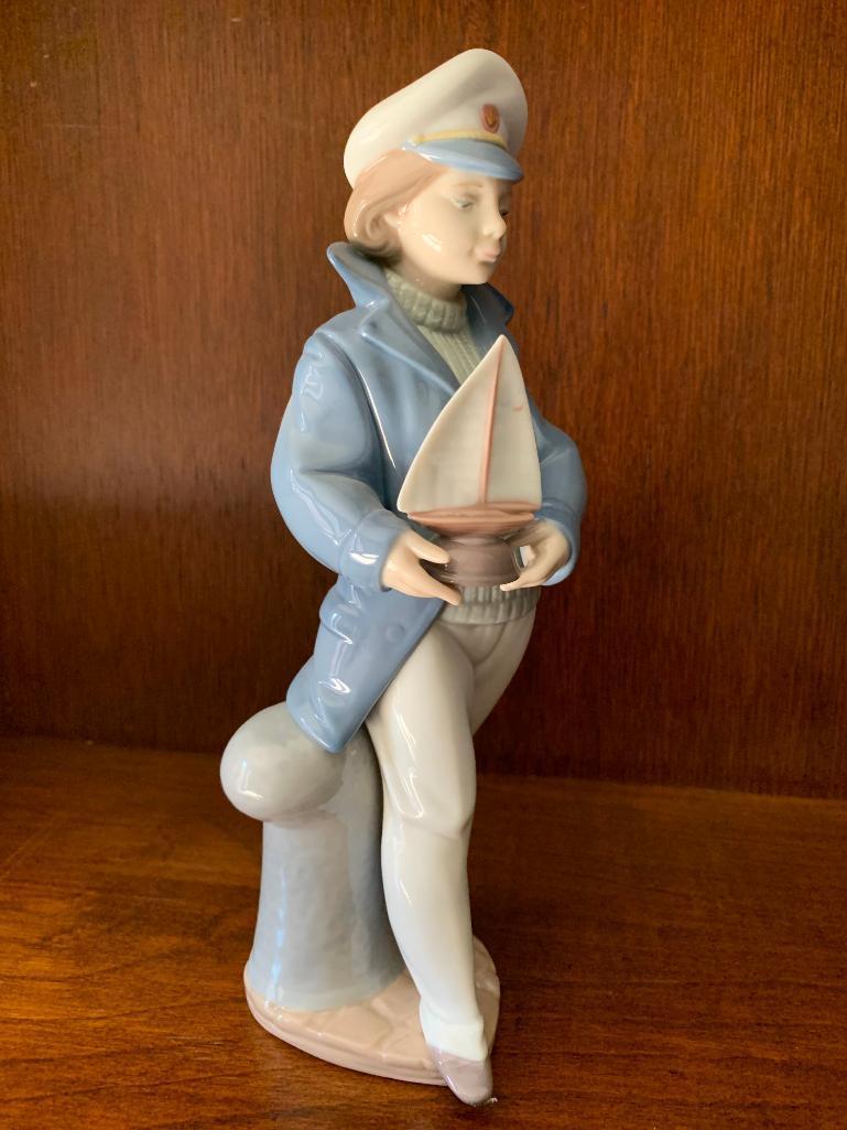 Lladro "Little Sailor Boy" with Original Box. This is 9" Tall