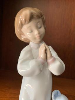 Lladro "Nigh Time Blessings" with Original Box. This is 7" Tall
