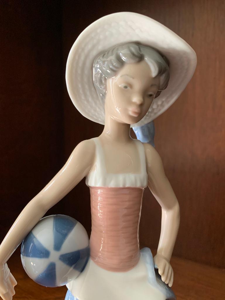 Lladro "Summer" with Original Box. This is 8" Tall