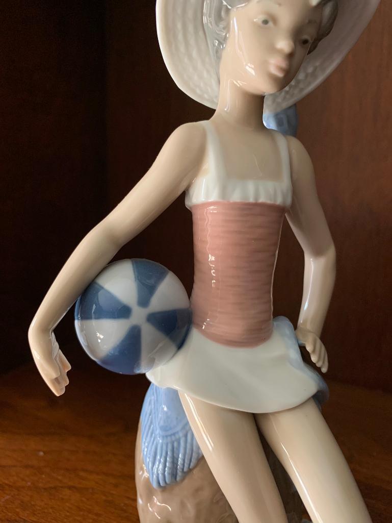 Lladro "Summer" with Original Box. This is 8" Tall