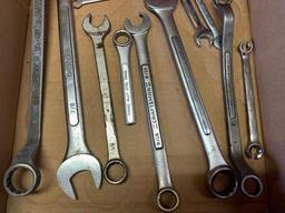 Lot of 19 Various ASE Certified Wrenches - As Pictured