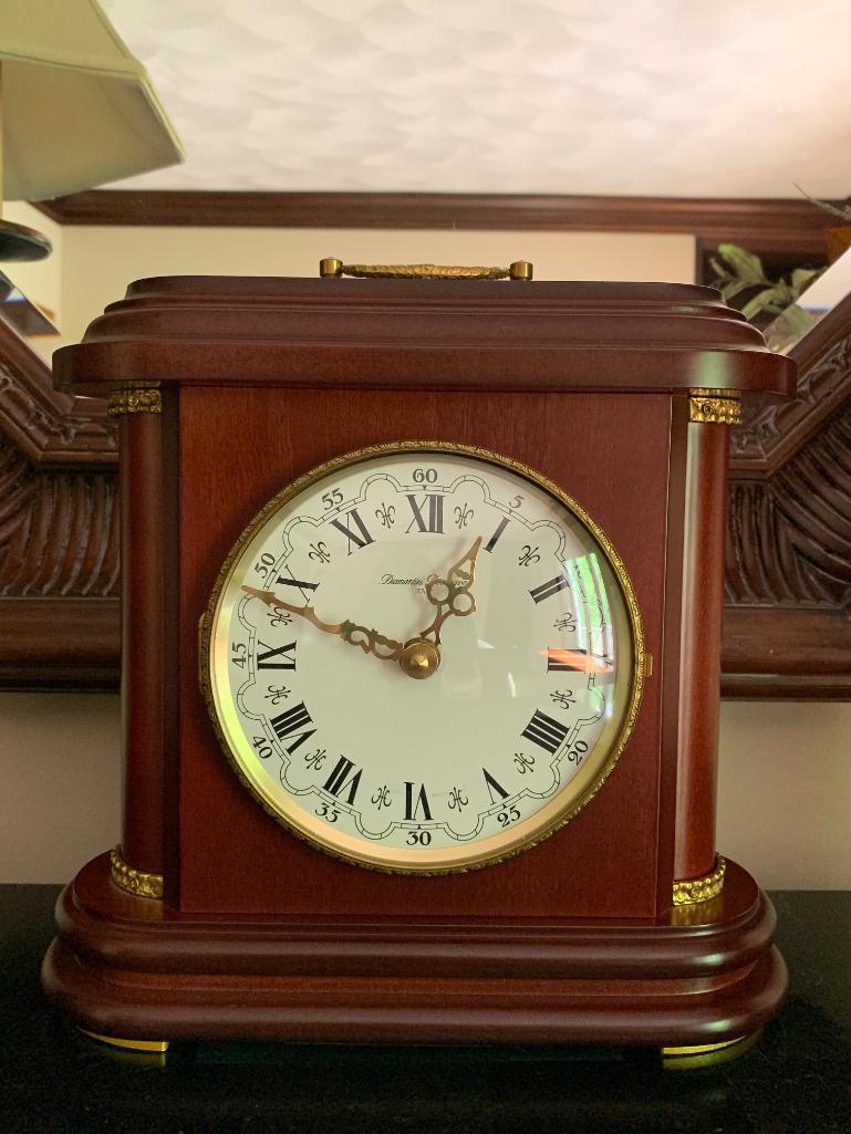 Diamantini & Domeniconi Mantle Clock. This is 10.5" Tall - As Pictured