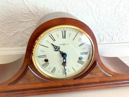 Howard Miller Mantle Clock. This is 9.5" Tall x 20.5" Wide - As Pictured