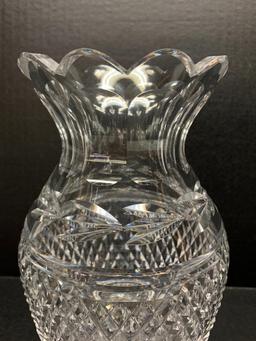 Waterford Crystal Vase. This is 9" Tall - As Pictured