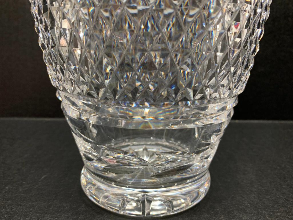 Waterford Crystal Vase. This is 9" Tall - As Pictured