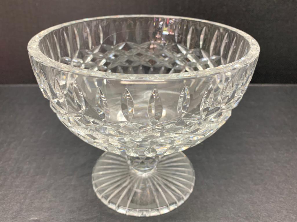 Waterford Crystal Footed Bowl. This is 5" Tall - As Pictured