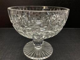 Waterford Crystal Footed Bowl. This is 5" Tall - As Pictured