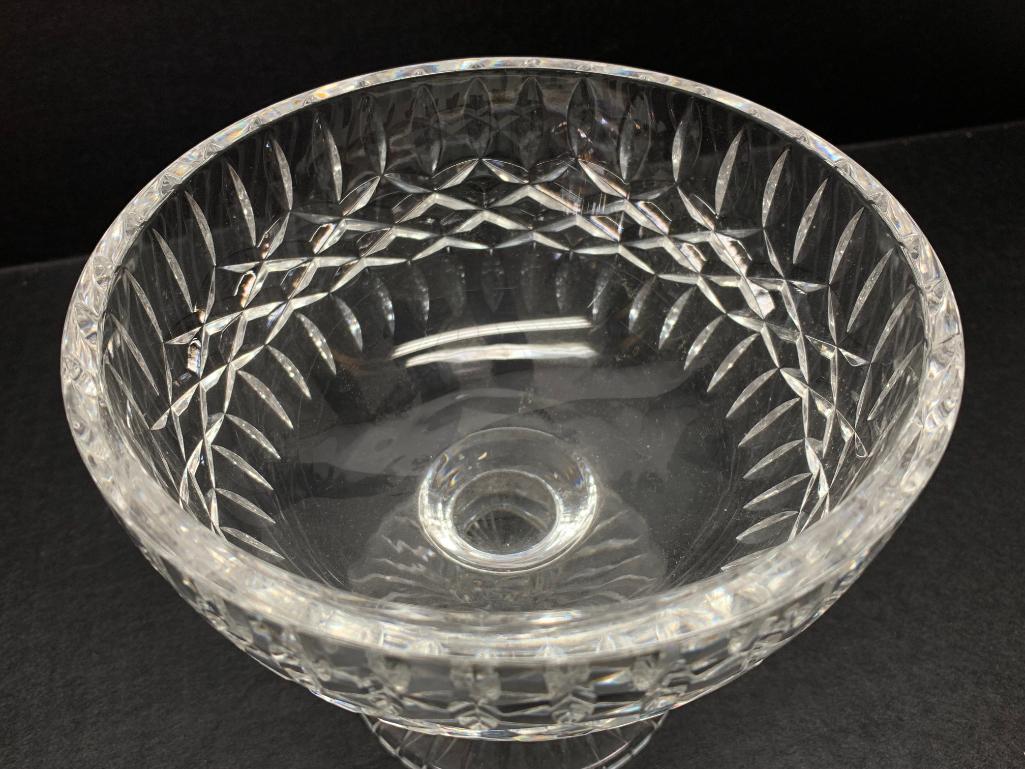 Waterford Crystal Footed Bowl. This is 5" Tall - As Pictured