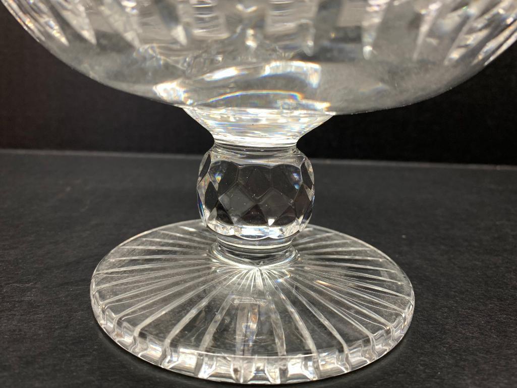 Waterford Crystal Footed Bowl. This is 5" Tall - As Pictured