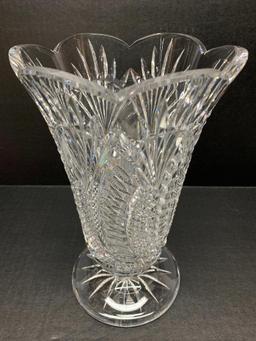 Waterford Crystal Vase. This is Approx 10" Tall - As Pictured