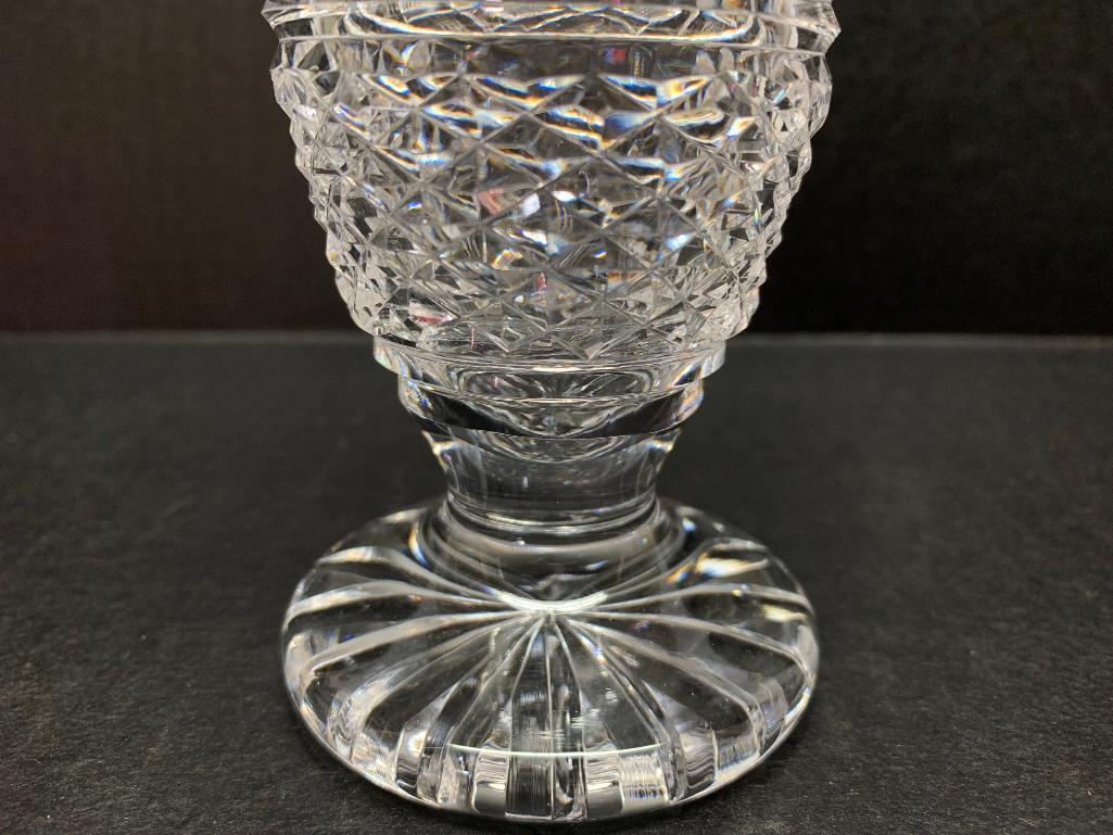 Waterford Crystal Vase. This is 7" Tall - As Pictured