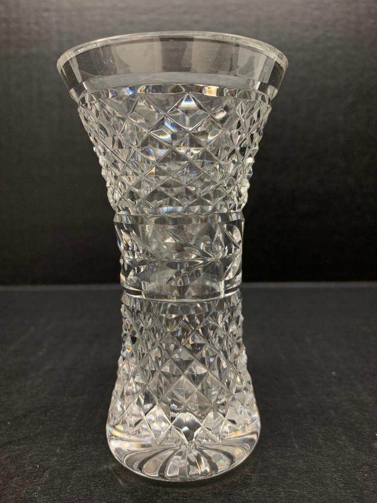 Waterford Crystal Vase. This is 4.5" Tall - As Pictured