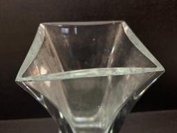 Serves Crystal Vase Made in France. This is 8.5" Tall - As Pictured