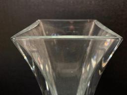 Serves Crystal Vase Made in France. This is 8.5" Tall - As Pictured