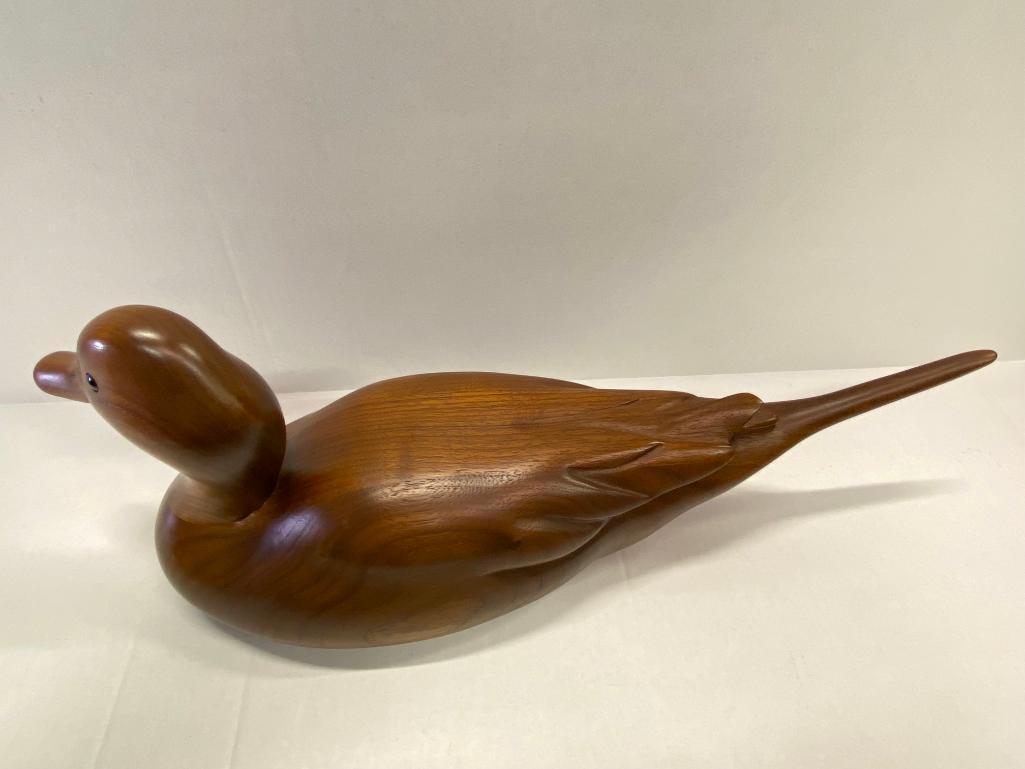 Ducks Unlimited Special Edition w/Signature 1989-90 Wood Duck. This is 20" Long - As Pictured