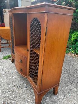 Vintage Pendelton Irwin Wood Hutch w/Double Doors This is 32" T x 36 " W x 10" D - As Pictured