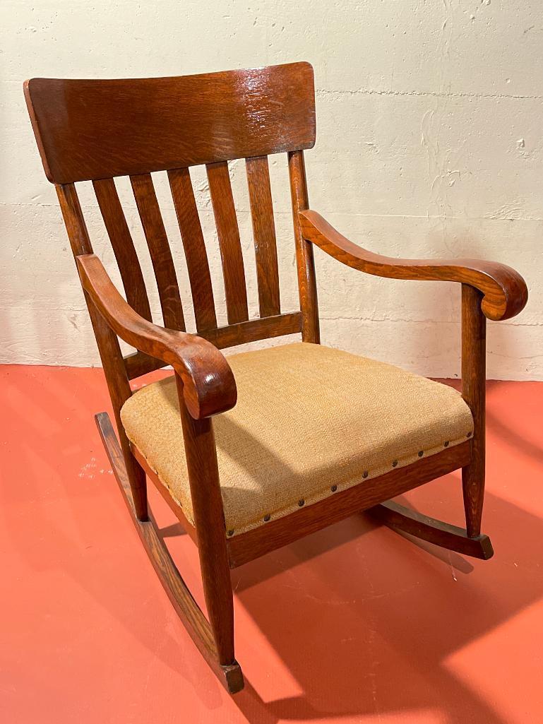 Wood Rocking Chair. This is 35" Tall - As Pictured