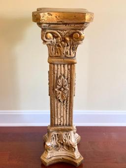 24" T x 8.5" Diameter Top Pedestal - As Pictured