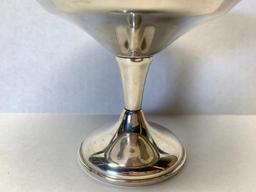 Reed & Barton Sterling Weighted & Reinforced Candle Holder. This is 4" T x 5.5" in Diameter