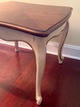 Side Table by Thomasville. This is 17" T x 20" W x 19" D - As Pictured