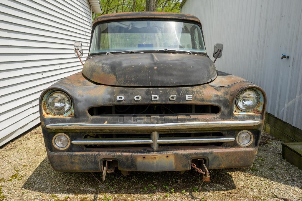 1957 Dodge Pickup Truck and Frame from a 1998 Dodge Dakota Extended Cab, V-6