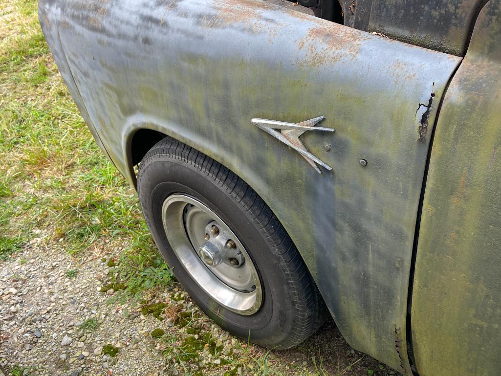 1957 Dodge Pickup Truck and Frame from a 1998 Dodge Dakota Extended Cab, V-6