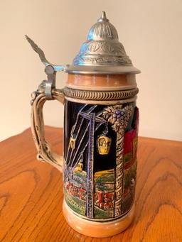 9" German Beer Stein- As Pictured