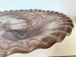 Murano Glass Bowl. This is 16" in Diameter - As Pictured