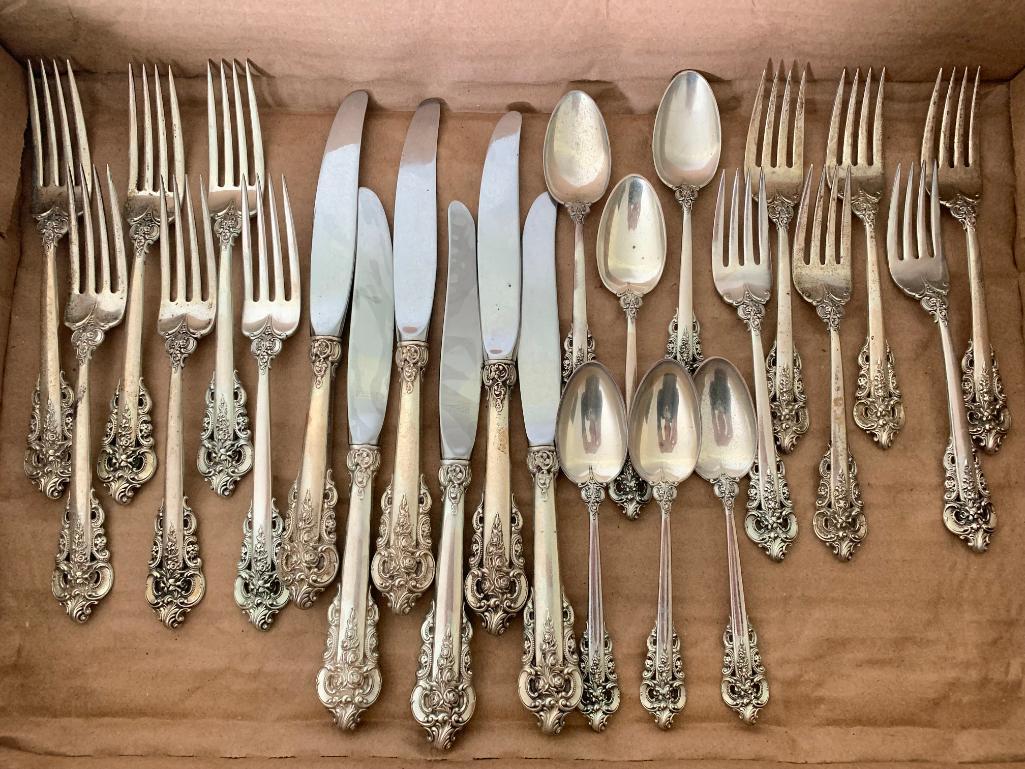 Lot of Wallace Sterling Silver Flatware. - As Pictured