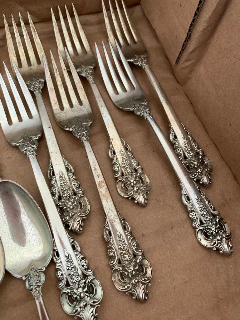 Lot of Wallace Sterling Silver Flatware. - As Pictured