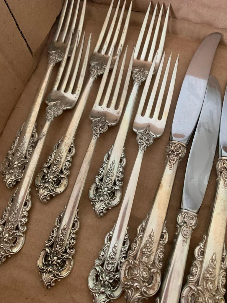 Lot of Wallace Sterling Silver Flatware. - As Pictured