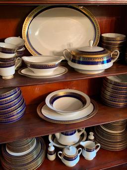 Noritake "Aristocrat" China Serving Set for 12 - As Pictured