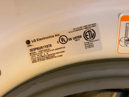 LG Inverter Direct Drive Front Load Washer Model #WM2250CW. Working in the Home. Like New