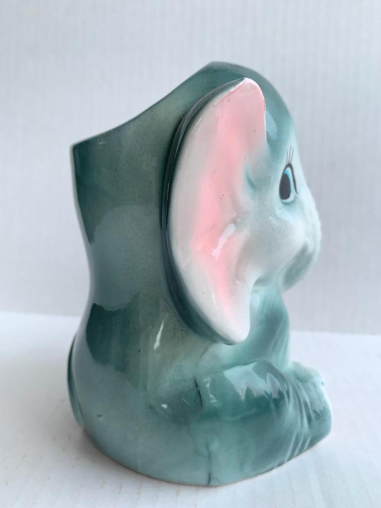 Vintage Japanese Elephant Planter. This is 5.5" Tall