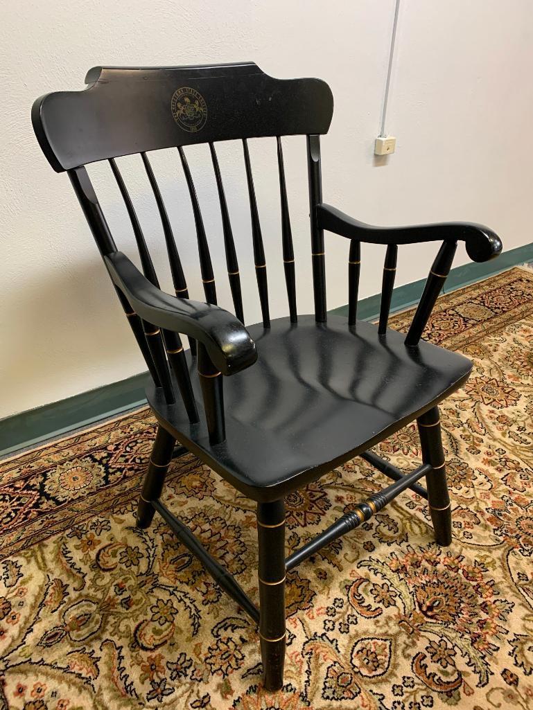 Kutztown State College Commonwealth of Pennsylvania 1866 Chair. This is 35" Tall