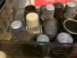 Large Collection of Misc Thimbles