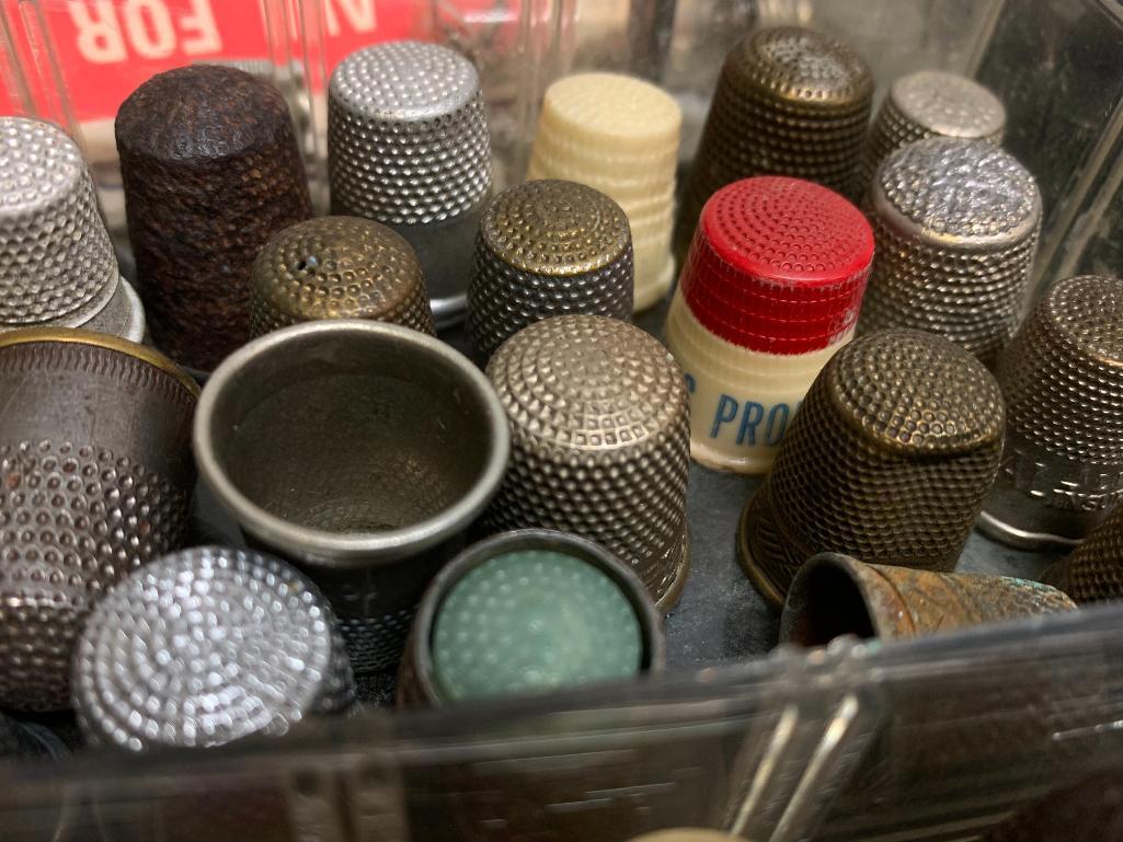 Large Collection of Misc Thimbles