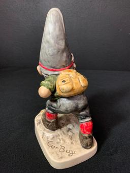 Vintage German Hummel Co-Boy Gnomes "Monty The Mountain Climber". This is 8" Tall