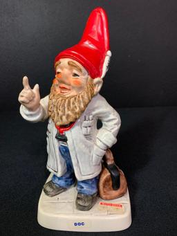 Vintage German Hummel Co-Boy Gnomes "Doc The Doctor". This is 8" Tall