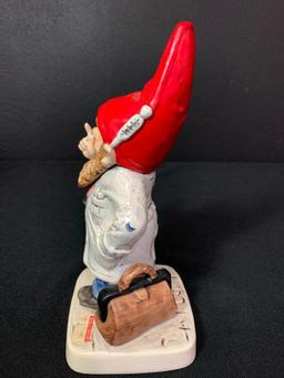 Vintage German Hummel Co-Boy Gnomes "Doc The Doctor". This is 8" Tall