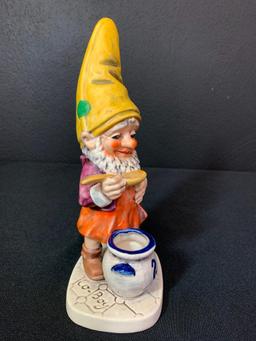 Vintage German Hummel Co-Boy Gnomes "Sam The Gourmet". This is 8" Tall