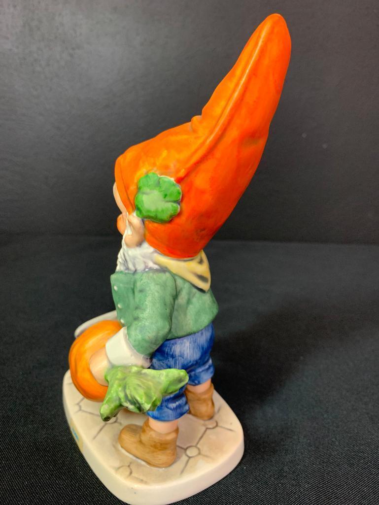 Vintage German Hummel Co-Boy Gnomes "Robby The Vegetarian". This is 8" Tall