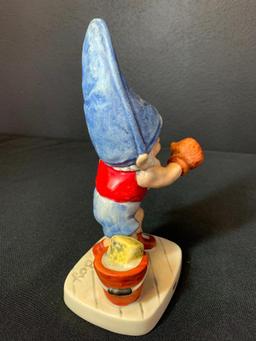 Vintage German Hummel Co-Boy Gnomes "Max The Boxing Champ". This is 8" Tall